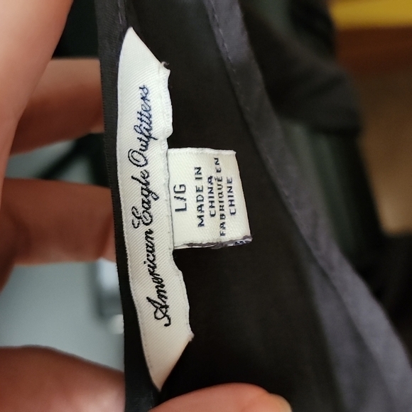 American Eagle Outfitters Slip Dress Racerback with Ruffled V-Neck Line - Picture 2 of 10